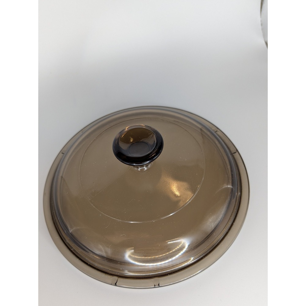 Pyrex Visions Amber Glass #623C Lid 1.5 Quart Casserole Dish REPLACEMENT 623-C - Picture 12 of 16